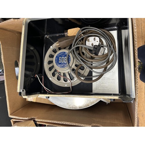 581 - Assorted projector parts and related items (qty)  Provenance:  From a vast single owner collection o... 