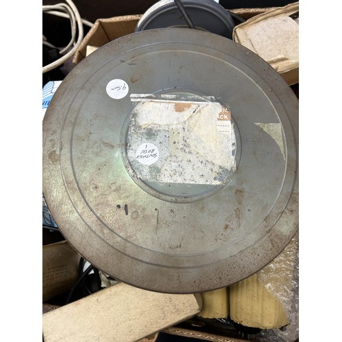 581 - Assorted projector parts and related items (qty)  Provenance:  From a vast single owner collection o... 