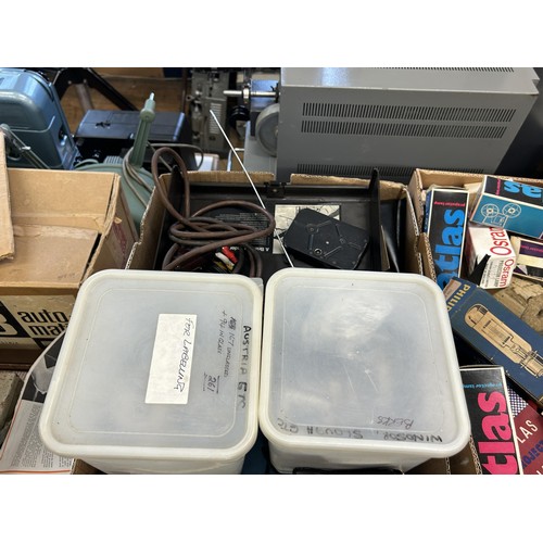 582 - Assorted projector light bulbs and other related items (qty)  Provenance:  From a vast single owner ...