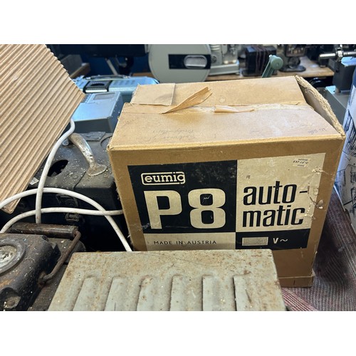 583 - An Eumig P8 projector, assorted other projectors and related items    Provenance:  From a vast singl...