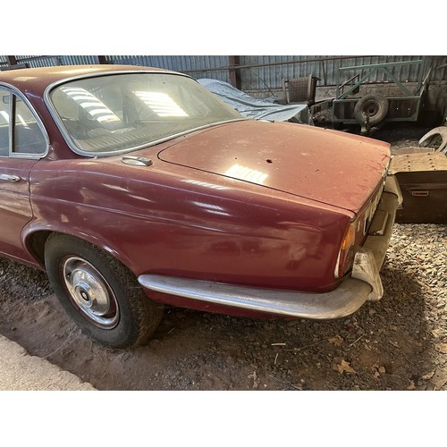 1 - 1969 Jaguar XJ6 4.2
Being sold without reserve
Registration number THT 963G
Red with a mushroom leat...