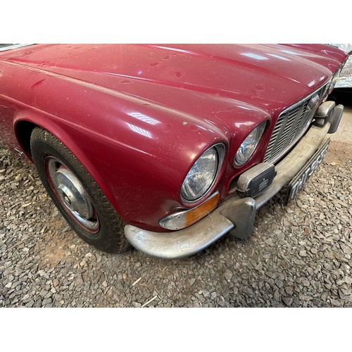 1 - 1969 Jaguar XJ6 4.2
Being sold without reserve
Registration number THT 963G
Red with a mushroom leat...