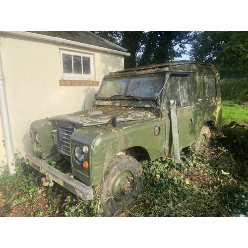 3 - 1977 Land Rover 88 inch
Being sold without reserve
Registration number YLG 925S
Chassis number 90619...