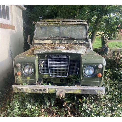 3 - 1977 Land Rover 88 inch
Being sold without reserve
Registration number YLG 925S
Chassis number 90619...