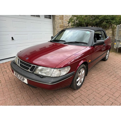 5 - 1995 Saab 900 SE Convertible
Registration number M90 OSP
Chassis number YS3DE7503S7010871
Engine num...