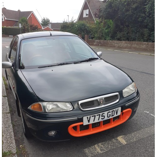 6 - 1999 Rover 200 BRM
Registration number V775 GDV
Brooklands green with a red leather interior
One of ...