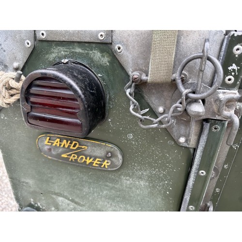 12 - 1950 Land Rover Series I 80 inch
Registration number MTA 47
Chassis number 06113680
Engine number 06...