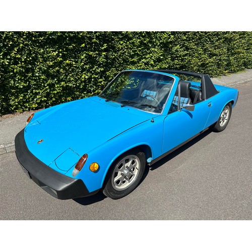 14 - 1975 Porsche 914
Registration number JHU 446N
Chassis number 4752908494
Engine number GC002492
Left ...