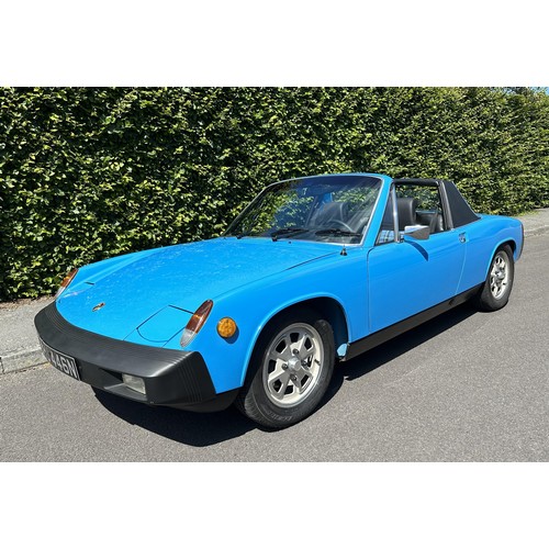 14 - 1975 Porsche 914
Registration number JHU 446N
Chassis number 4752908494
Engine number GC002492
Left ...