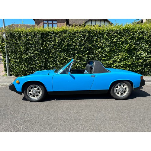 14 - 1975 Porsche 914
Registration number JHU 446N
Chassis number 4752908494
Engine number GC002492
Left ...