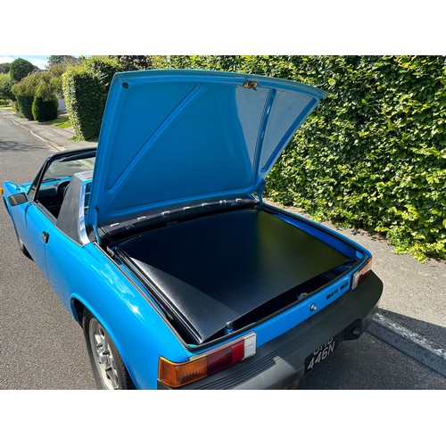 14 - 1975 Porsche 914
Registration number JHU 446N
Chassis number 4752908494
Engine number GC002492
Left ...