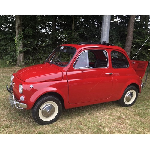 15 - 1972 Fiat 500L
Registration number BJU 508T
Ferrari red
Affectionately known as Belle
Few original f...