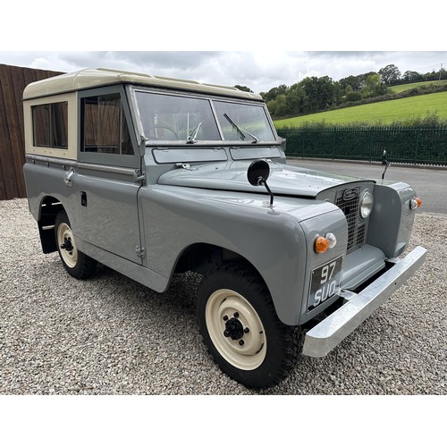 20 - 1964 Land Rover Series IIA 88 inch
Registration number 97 SUO
Grey with a grey interior
Purchased ne...