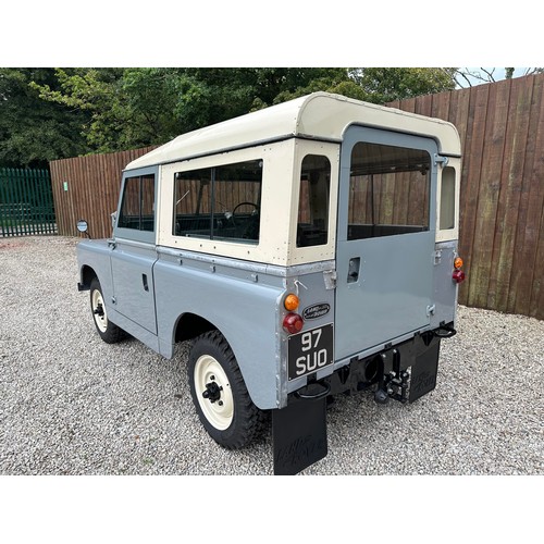 20 - 1964 Land Rover Series IIA 88 inch
Registration number 97 SUO
Grey with a grey interior
Purchased ne...