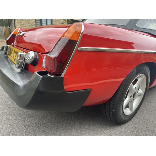 21 - 1978 MG B Roadster
Registration number DNS 497T
Chassis number GHN5-467960G
Engine number RJ9
Flame ...