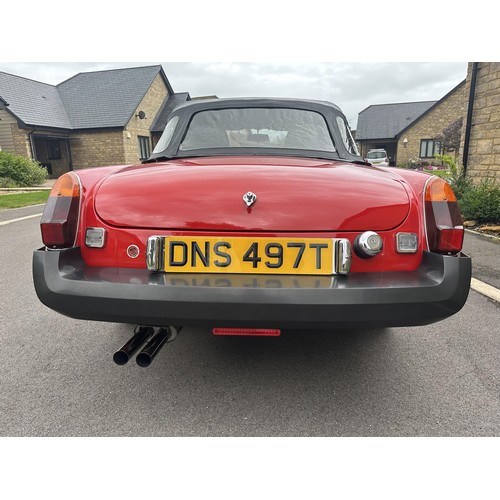 21 - 1978 MG B Roadster
Registration number DNS 497T
Chassis number GHN5-467960G
Engine number RJ9
Flame ...