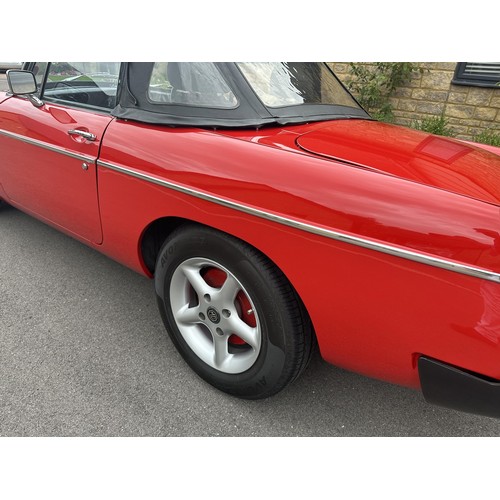 21 - 1978 MG B Roadster
Registration number DNS 497T
Chassis number GHN5-467960G
Engine number RJ9
Flame ...