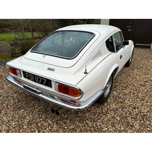 22 - 1973 Triumph GT6
Registration number FOI 1177
Chassis number KE145270
Engine number 24517
White with...