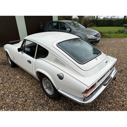 22 - 1973 Triumph GT6
Registration number FOI 1177
Chassis number KE145270
Engine number 24517
White with...