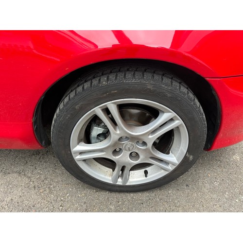 23 - 2004 Mazda MX-5
Registration YR04 KUX
Chassis number JMZNB18P600401784
Red with a black leather inte...