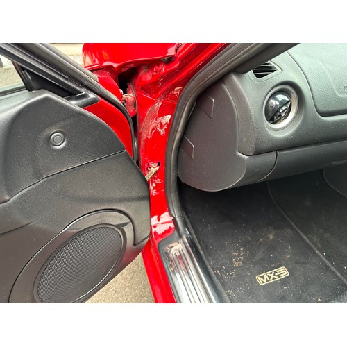 23 - 2004 Mazda MX-5
Registration YR04 KUX
Chassis number JMZNB18P600401784
Red with a black leather inte...