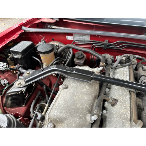 23 - 2004 Mazda MX-5
Registration YR04 KUX
Chassis number JMZNB18P600401784
Red with a black leather inte...