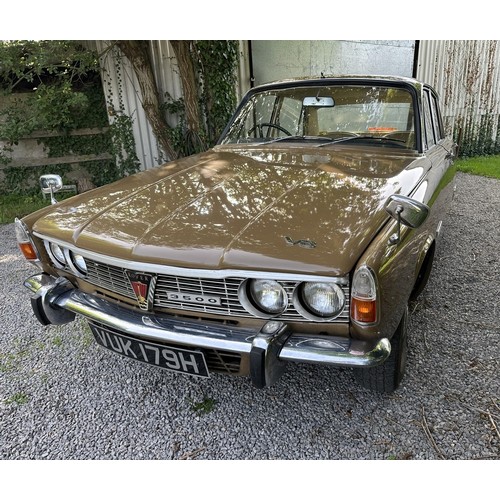 24 - 1969 Rover P6 3500 V8
Registration number VUK 179H
Chassis number 42507586E
Engine number 42510120B
...