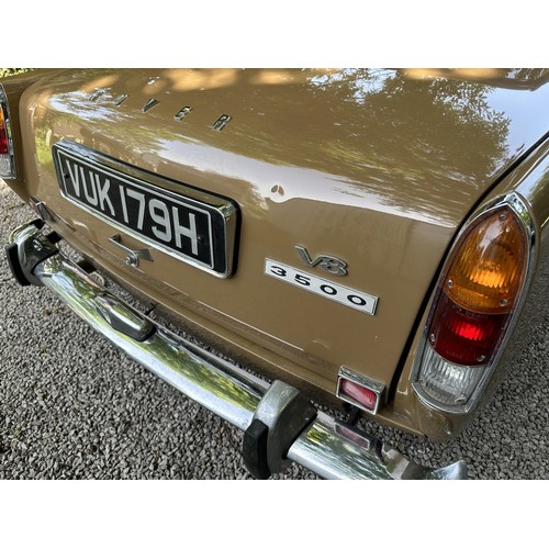 24 - 1969 Rover P6 3500 V8
Registration number VUK 179H
Chassis number 42507586E
Engine number 42510120B
...