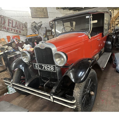 26 - 1928 Chevrolet Tourer
Registration number EL 7628
Red with a black leather interior
Originally expor...