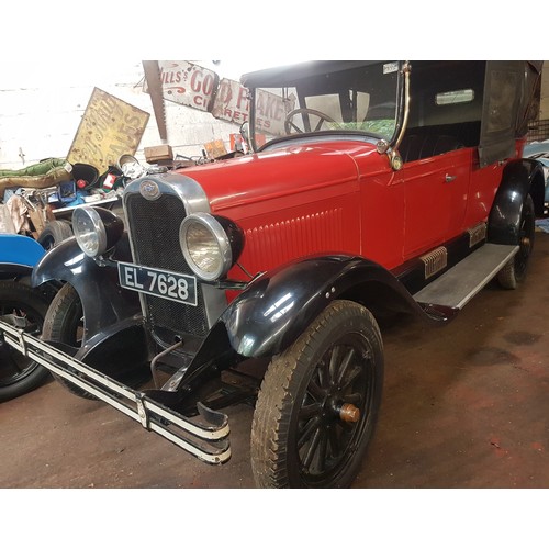 26 - 1928 Chevrolet Tourer
Registration number EL 7628
Red with a black leather interior
Originally expor...