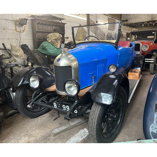 27 - 1925 Bullnose Morris
Registration number BF 9946
Blue and black with a red interior
The previous own...