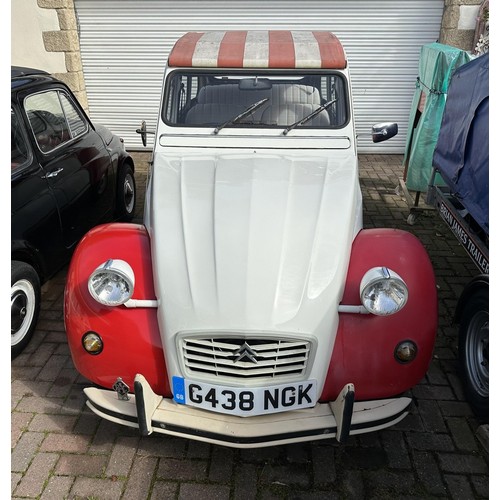 28 - 1990 Citroen 2CV6 Special
Registration number G438 NGK
Chassis number VF7AZKA00KA366225
Engine numbe...