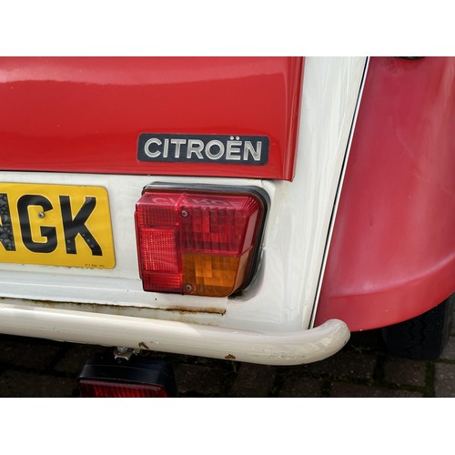 28 - 1990 Citroen 2CV6 Special
Registration number G438 NGK
Chassis number VF7AZKA00KA366225
Engine numbe...