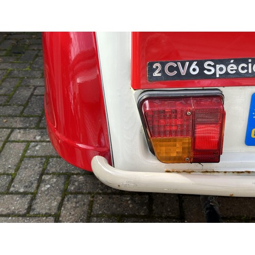 28 - 1990 Citroen 2CV6 Special
Registration number G438 NGK
Chassis number VF7AZKA00KA366225
Engine numbe...