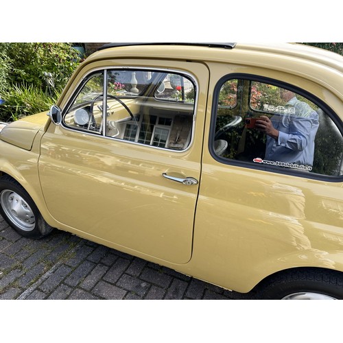 29 - 1973 Fiat 500F
Registration number EWV 227L
Chassis number 110F5125653
Engine number 126A5000
Mustar...