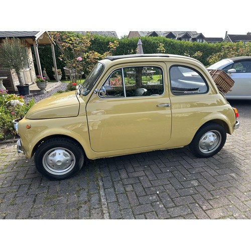 29 - 1973 Fiat 500F
Registration number EWV 227L
Chassis number 110F5125653
Engine number 126A5000
Mustar...