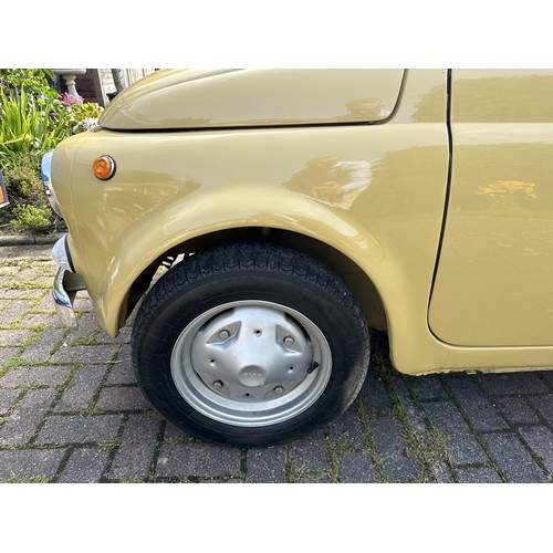 29 - 1973 Fiat 500F
Registration number EWV 227L
Chassis number 110F5125653
Engine number 126A5000
Mustar...