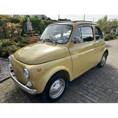 29 - 1973 Fiat 500F
Registration number EWV 227L
Chassis number 110F5125653
Engine number 126A5000
Mustar...