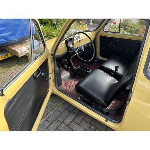 29 - 1973 Fiat 500F
Registration number EWV 227L
Chassis number 110F5125653
Engine number 126A5000
Mustar...