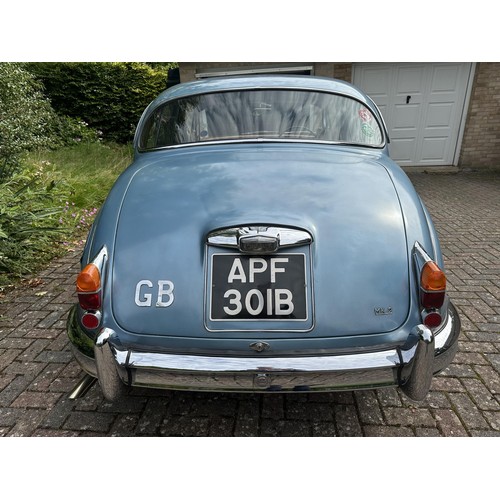 41 - 1964 Jaguar Mk II 2.4 MOD
Registration number APF 301B
Chassis number 116774DN
Engine number BJ.2258...