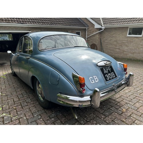 41 - 1964 Jaguar Mk II 2.4 MOD
Registration number APF 301B
Chassis number 116774DN
Engine number BJ.2258...