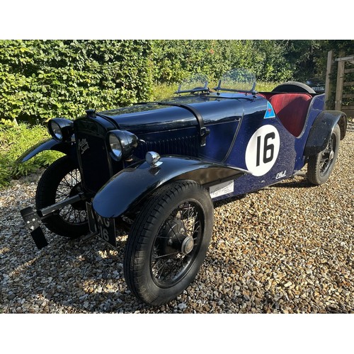 42 - **Regretfully Withdrawn**
1938 Austin 7 Special
Chassis number 288520
Engine number M228699
Registra...