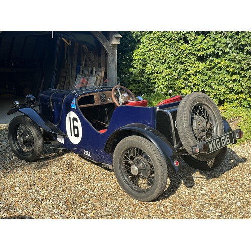 42 - **Regretfully Withdrawn**
1938 Austin 7 Special
Chassis number 288520
Engine number M228699
Registra...