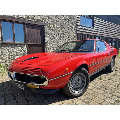 44 - 1976 Alfa Romeo Montreal
Registration number OOB 445R
Chassis number 1440170
Engine number AR00565/S...