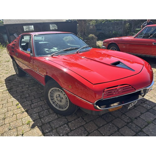 44 - 1976 Alfa Romeo Montreal
Registration number OOB 445R
Chassis number 1440170
Engine number AR00565/S...