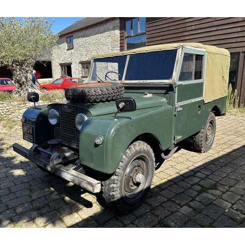 45 - 1954 Land Rover Series I 86 inch
Registration number WSV 989
Chassis number 47102066
Engine number 4...