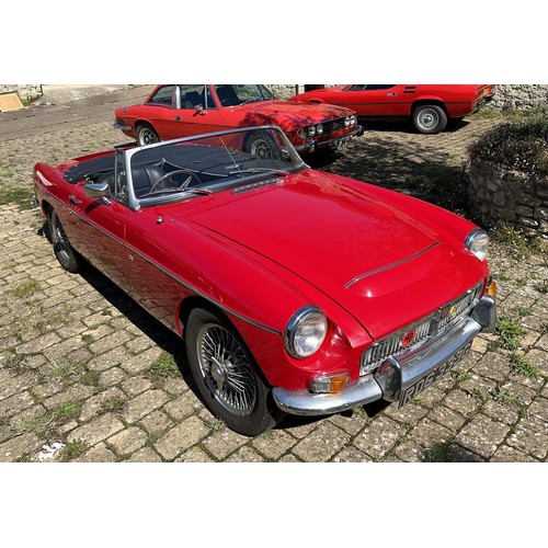 46 - 1969 MG C Roadster
Registration number RDG 333G
Chassis number GCN16760G
Red with a black leather in...