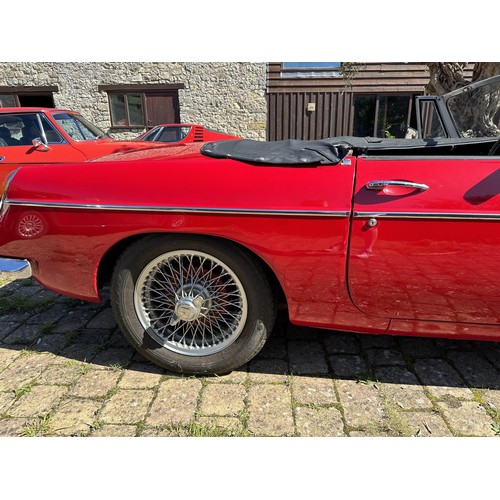 46 - 1969 MG C Roadster
Registration number RDG 333G
Chassis number GCN16760G
Red with a black leather in...