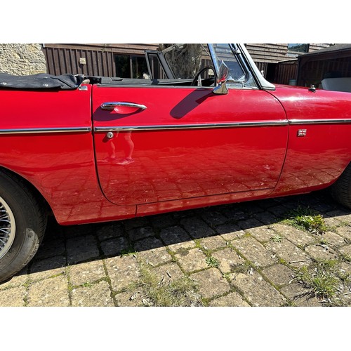 46 - 1969 MG C Roadster
Registration number RDG 333G
Chassis number GCN16760G
Red with a black leather in...