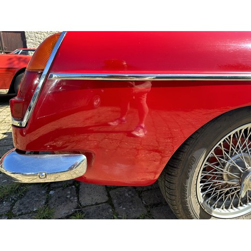 46 - 1969 MG C Roadster
Registration number RDG 333G
Chassis number GCN16760G
Red with a black leather in...